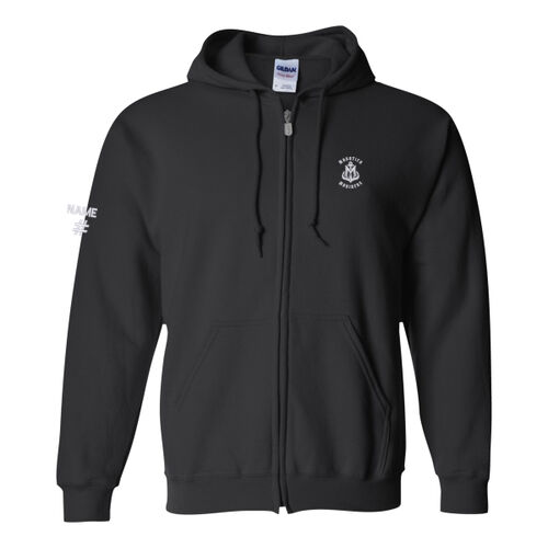 Gildan Unisex MM Emblem Embroidered Full Zip Thumbnail
